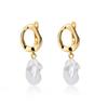 Stainless Steel Star Hoop Earings For Women Trend New In Luxury Gold Earrings Ear Jewelry Gift pendientes mujer