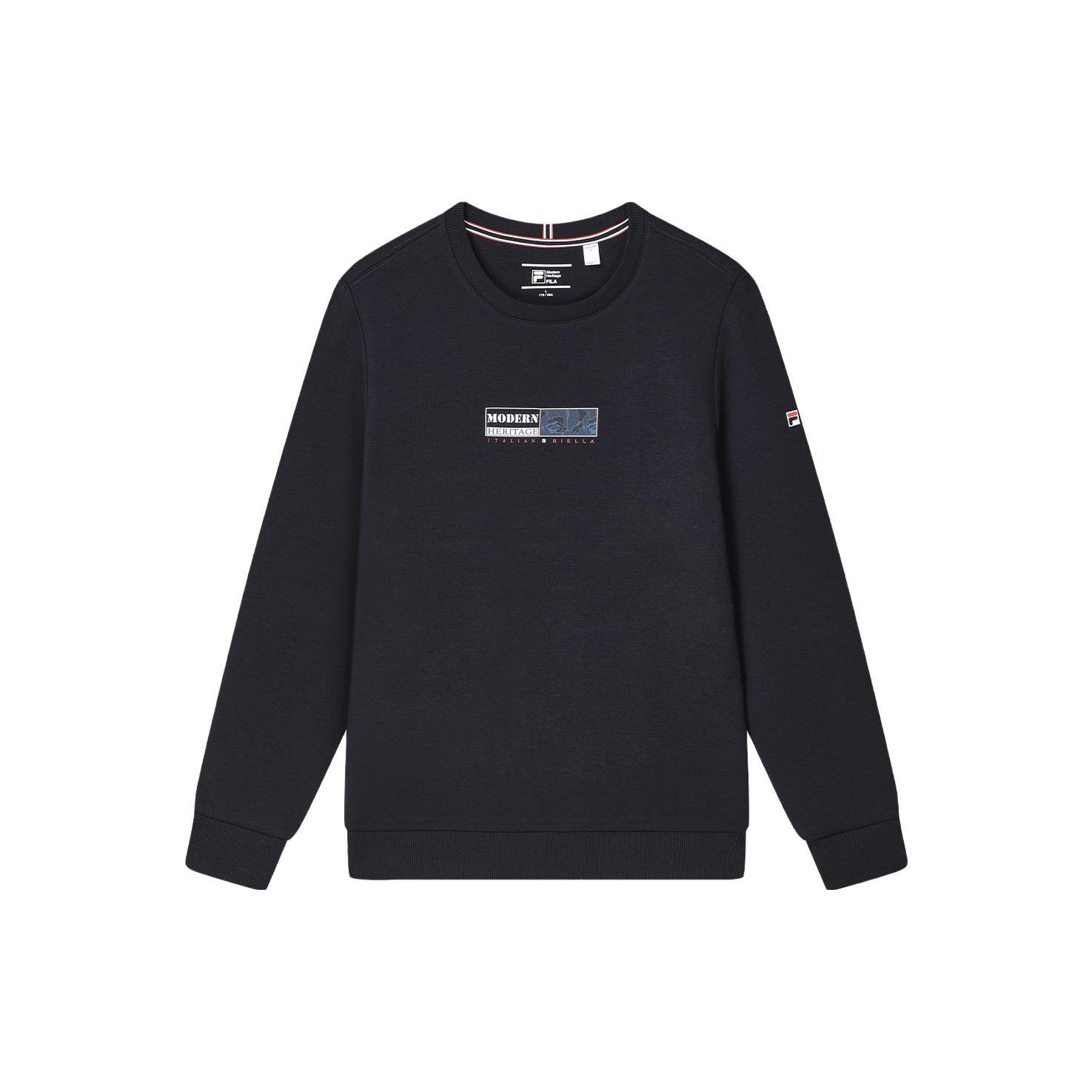 

New FILA Sweatshirts Men s Legend Blue F11M341207F-NV M