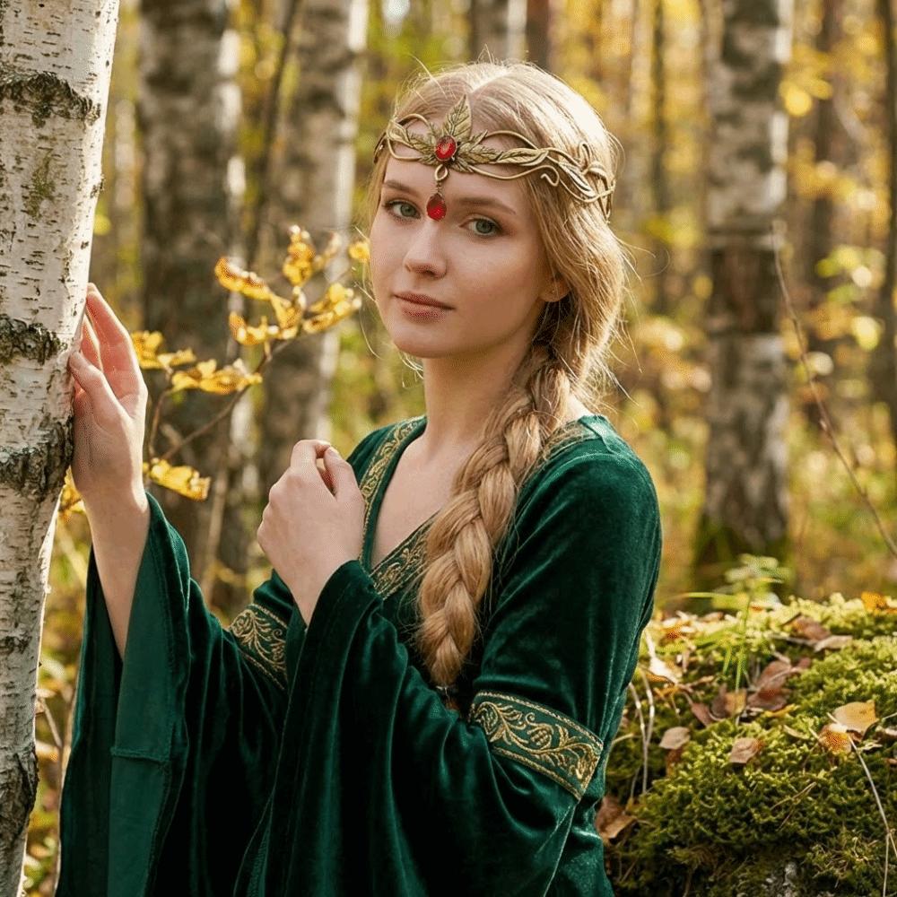 Vintage Goddess Tiaras Baroque Princess Diadems Zinc Zinc Alloy Rhinestone Headdress  Bridal Party