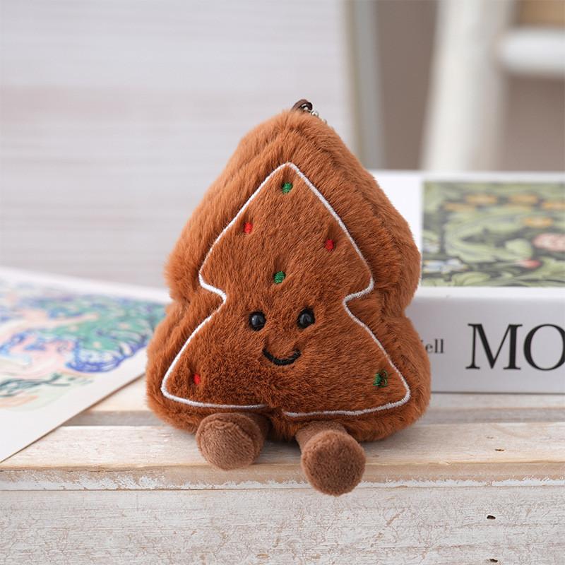 Christmas Tree Plush Toy Pendant With Soft Pp Cotton Fill For Kids And Collectors