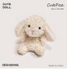 Sweet Little Rabbit Plush Doll: Cute Soothing Toy & Gift for Girls