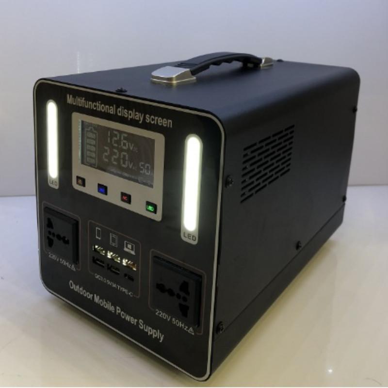 300W Energy Storage Power Suppyly Portable Lithium Iron Phosphate Battery Outdoor Mobile Power Supply Household Emergency Charging Backup