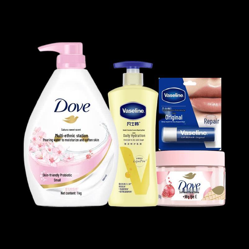 Dove & Vaseline Skincare Bundle