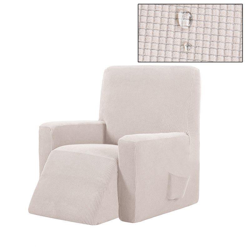 

Водонепроницаемый эластичный чехол для кресла-реклайнера, чехол для дивана, чехол для кресла, однотонная подушка Light Beige