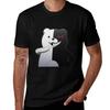 Monokuma T-shirt Mode Print Casual Korte Mouw