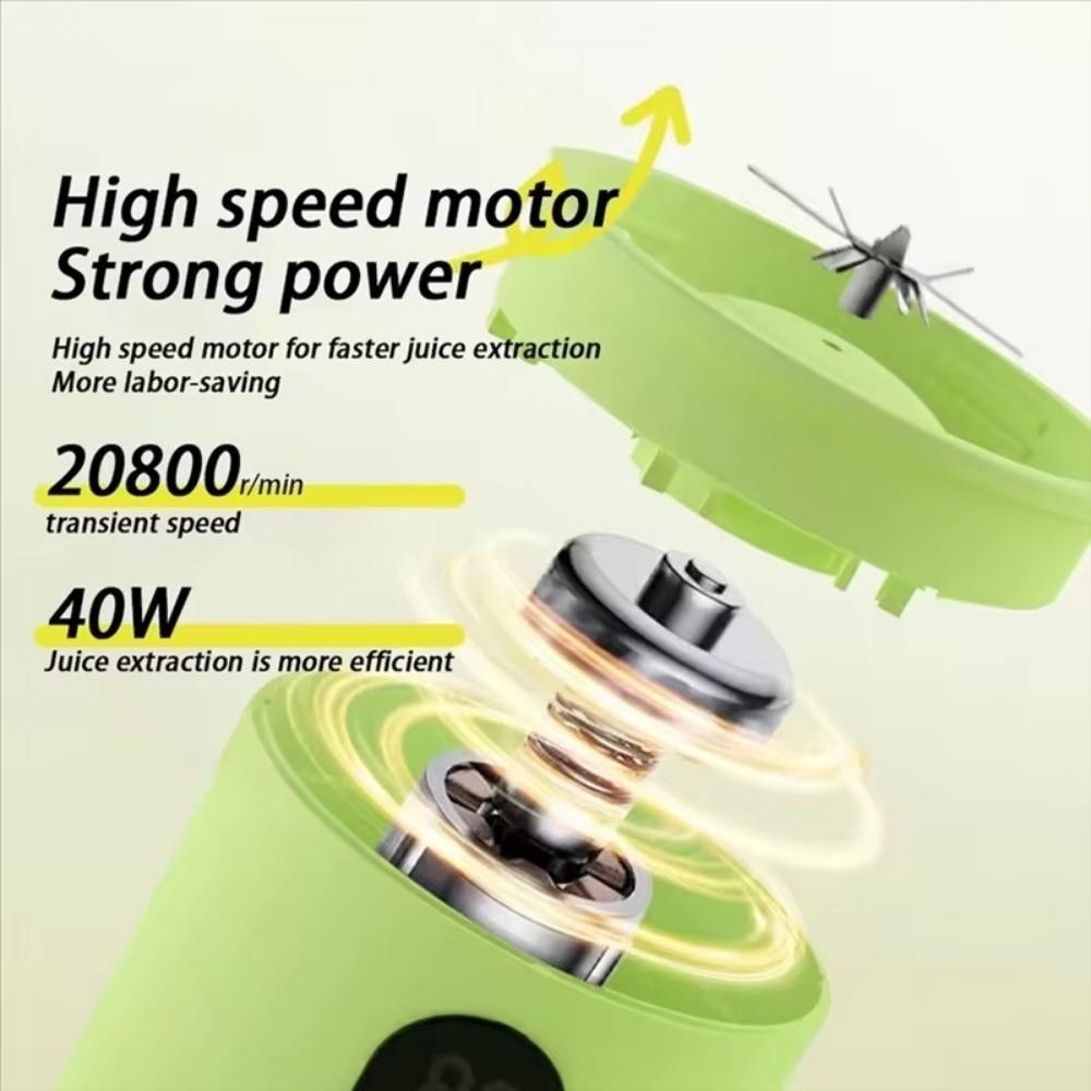 USB Rechargeable Auto Juicing Cup Portable Fruit Extractor Cup Mini Juicer Mixer  Sports