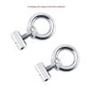 Awning Rail Stoppers 4mm Lifting Eye Nut Fastener Carabiner Hooks for Campers