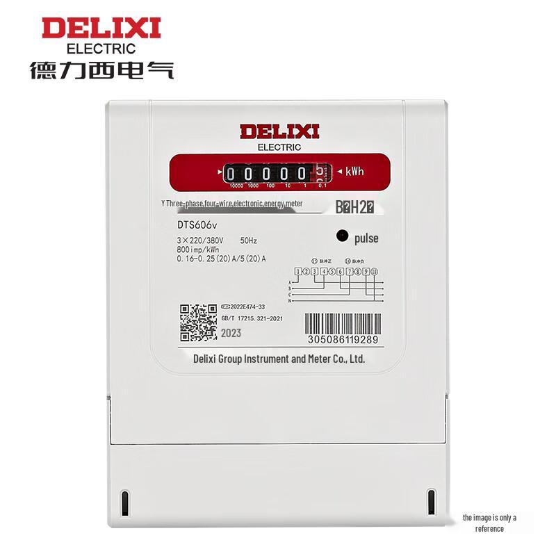 DELIXI ELECTRIC Contatore Elettronico Trifase DTS606