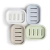 Double-Layer Japanese Soap Dish: Portable, Draining, and Creative Plastic Soap Holder