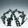 Sheik Festland 3er-Set 1/60 3-Minuten-Plan Fortishield Team Mecha Modellbausatz Schnelle Montage Actionfigur Schreibtischdekoration Jungen Spielzeug Geschenk