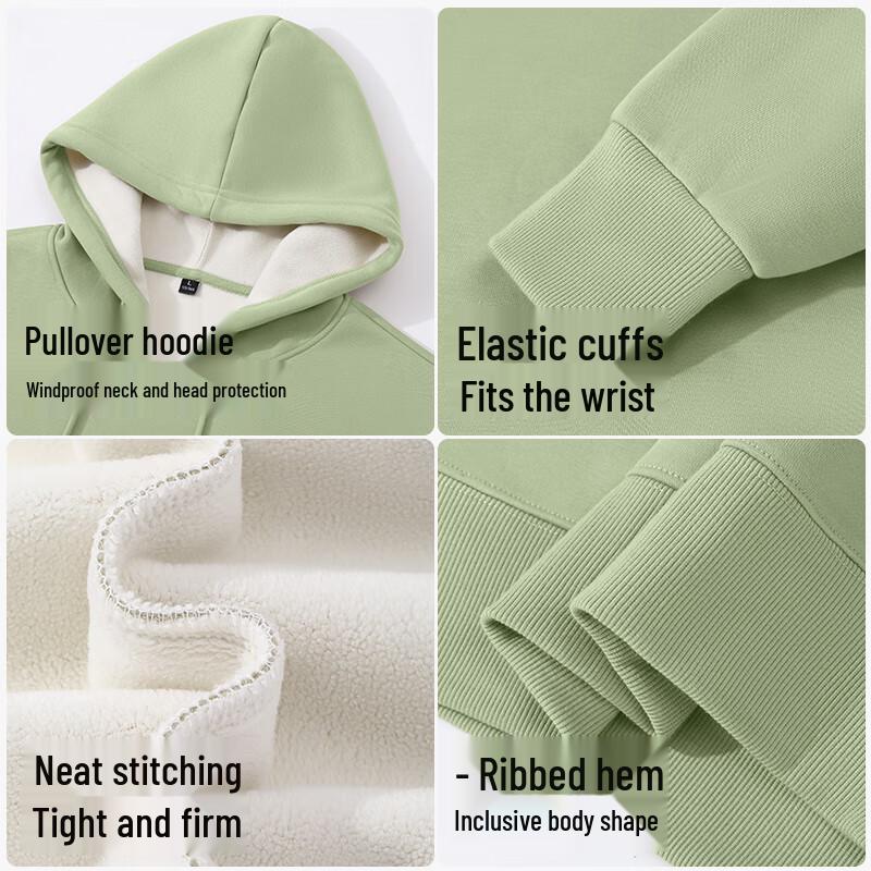 JEANSWEST LIFE Men's JZS Cat Graphic Fleece Hoodie