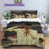 Biancheria da letto con motivo Michael Olise Decorazione per la casa Regalo di compleanno (1 * copripiumino + 2 * federa, senza nucleo)