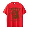Christian Religious Yahwen Jesus Graphic T Shirts Unisex Unisex Fashion Vintage Summer Tshirts Oversized 100 Cotton Casual Tshirt