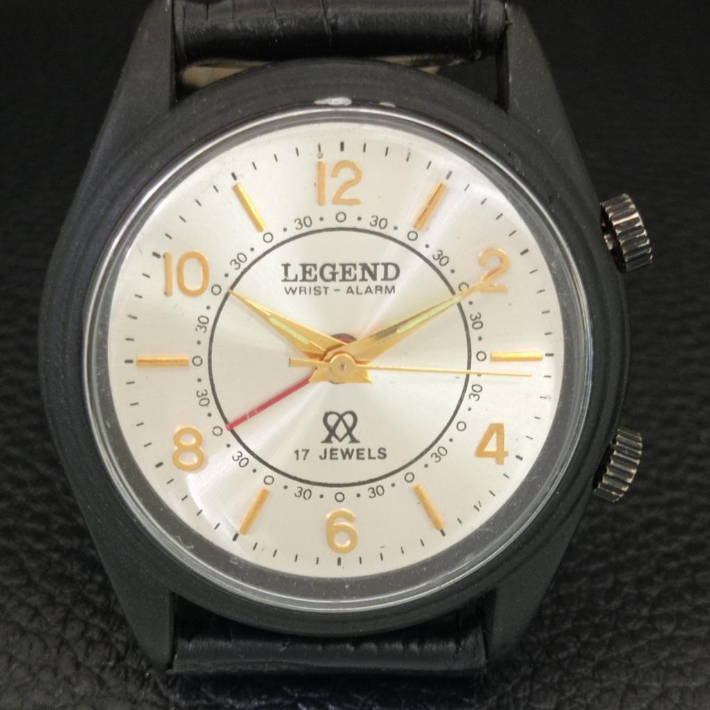 SWISS VINTAGE LEGEND HAND-WINDING MENS REFURBISHED ALARM WATCH a707536-1