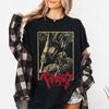 Japan Classic Hot-blooded Anime Berserk Graphic Print T-shirt Men Women Loose Casual Oversized Top Streetwear Harajuku Gothic Fashion Summer New Tee