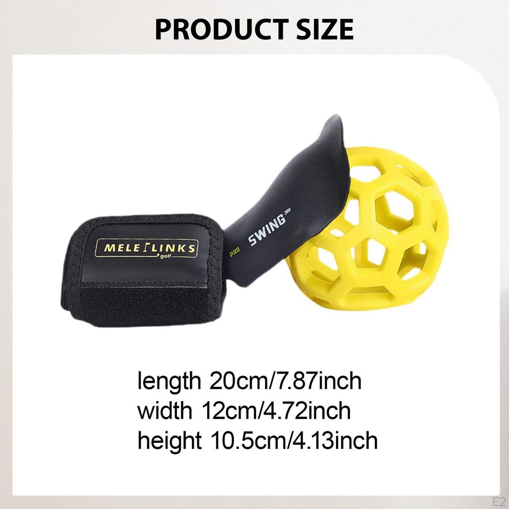 Golf Swing Training Wrist Set for Exercise, Correction Aid Movements, Lightweight PP