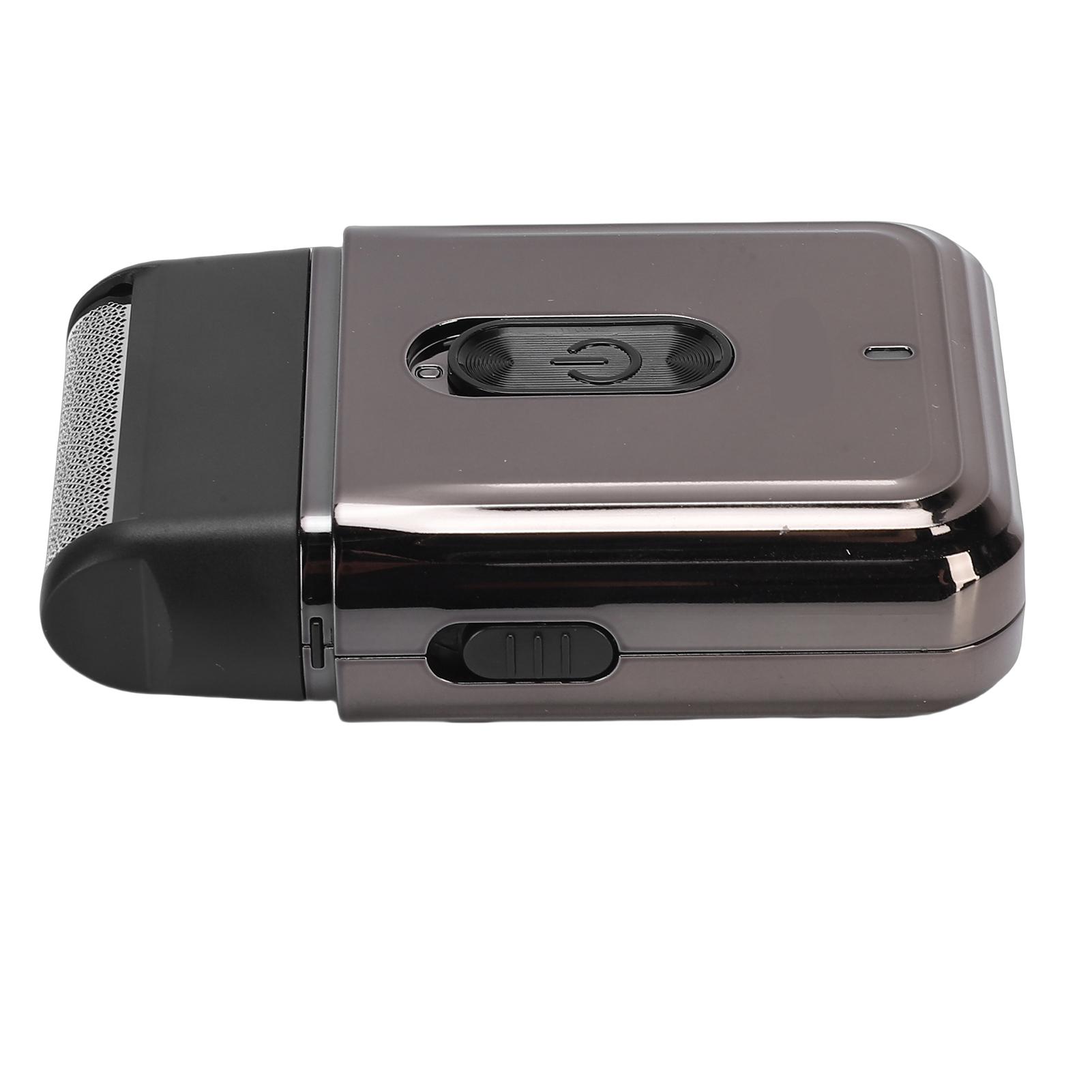 

Electric Foil Trimmer Cordless Rechargeable Foil Beard Trimmer Facial Hair Groomer with Cleaning Brush for Men