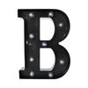 Large LED Luminous Black Letter & Number Lights for Parties and Decor