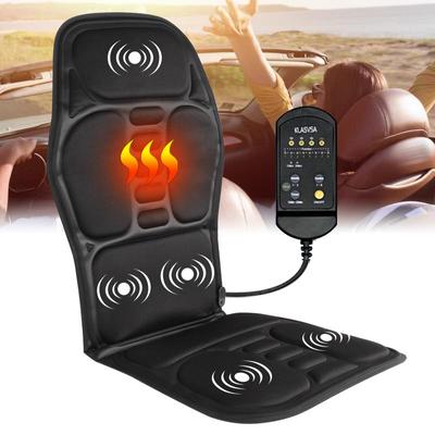 Elektrikli Sırt Masajı Minderi Vibratör Ev Araba Ofis Boyun Lomber Bel Ağrısı Giderici koltuk pedi Relax Mat