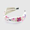 LALA White Flower Bohemian Imported Hairband