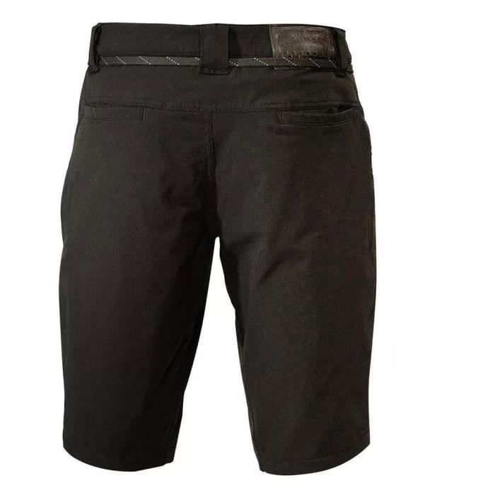 Short vélo - FASTHOUSE - Kicker - Noir - Résistant à l'eau - 5 poches - Mixte