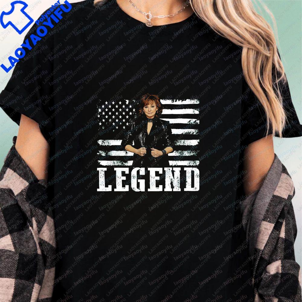 Reba Mcentire Loose Top Trendy Unisex ShortSleeved TShirt Suitable for Both Unisex and WoUnisex Large Size