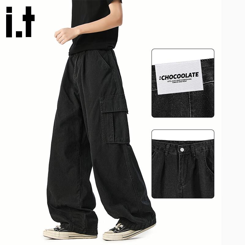 

CHOCOOLATEit Men s Retro Loose Fit Cotton Cargo Pants L