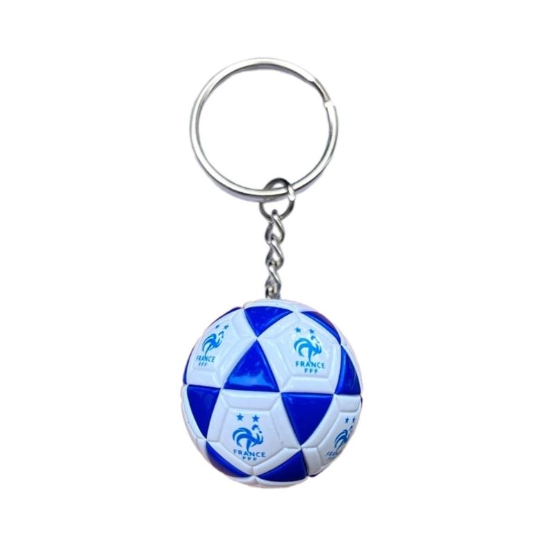 Unique 2024 German Soccer Event Commemorative Keychain Exquisite Craftsmanship Football Pendant Keychain Bag Charms