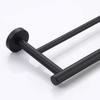 SUS 304 Stainless Steel Wall Mount Towel Holder Household Double Towel Rod Bathroom Rustproof Towel Rack