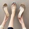 Women Summer Slippers Transparent Wedges Sandals High Heel Female Platform Shoes  Trend Clogs Slides Trending Heels