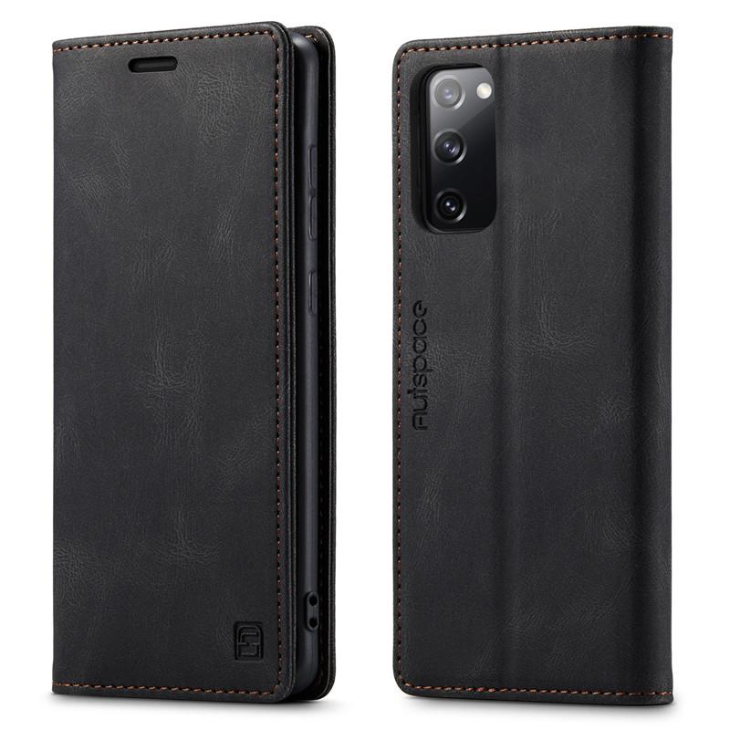 For Samsung Galaxy S20 FE Case Wallet Magnetic Card Flip Cover Galaxy S20 FE 5G Case Luxury Leather Phone Case Cover Stdnd