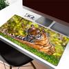 Majestic Tiger Desk Mat Table Mat Pc Accessories Square Mousepad Office Desk Decorating XXL Mouse Pad Keyboard Pad Gaming Setup
