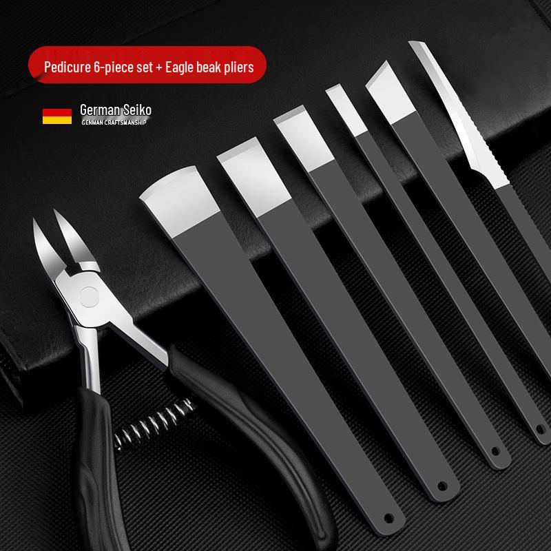 Professionelles Hühneraugen-Pediküre-Set - Komplette Werkzeuge für die Zehennagelpflege und Entzündungshemmung