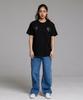 CREAM SODA LAB Swallow Twin Short Sleeve Tee Black
