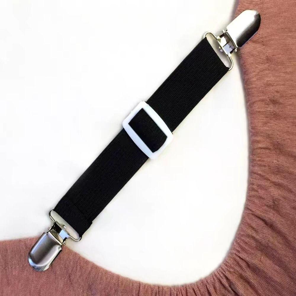 Organize Gadgets Non-slip Bed Sheet Fixing Clip Duckbill Clip Elastic Corner Holder Clip Adjustable Bed Sheet Clamp Sofa