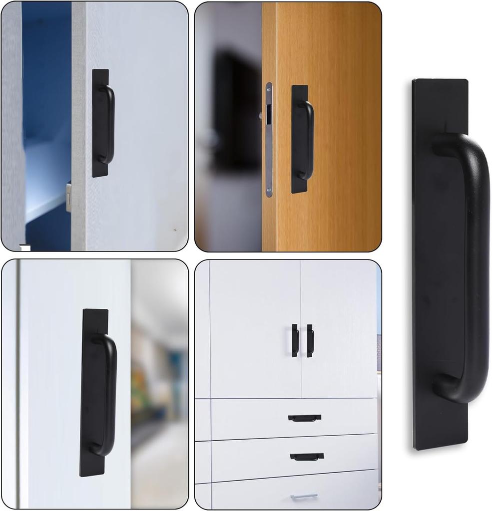 Adhesive Handle Cabinet Handle Drawer Non Drilled Push Pull Handle Adhesive Handle Suitable for Kitchen Cabinets Bathrooms