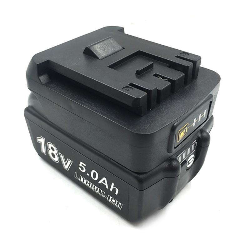 Battery  Adapter With Charging Function Compatible For Makita 18v Li-ion Battery Conversion To