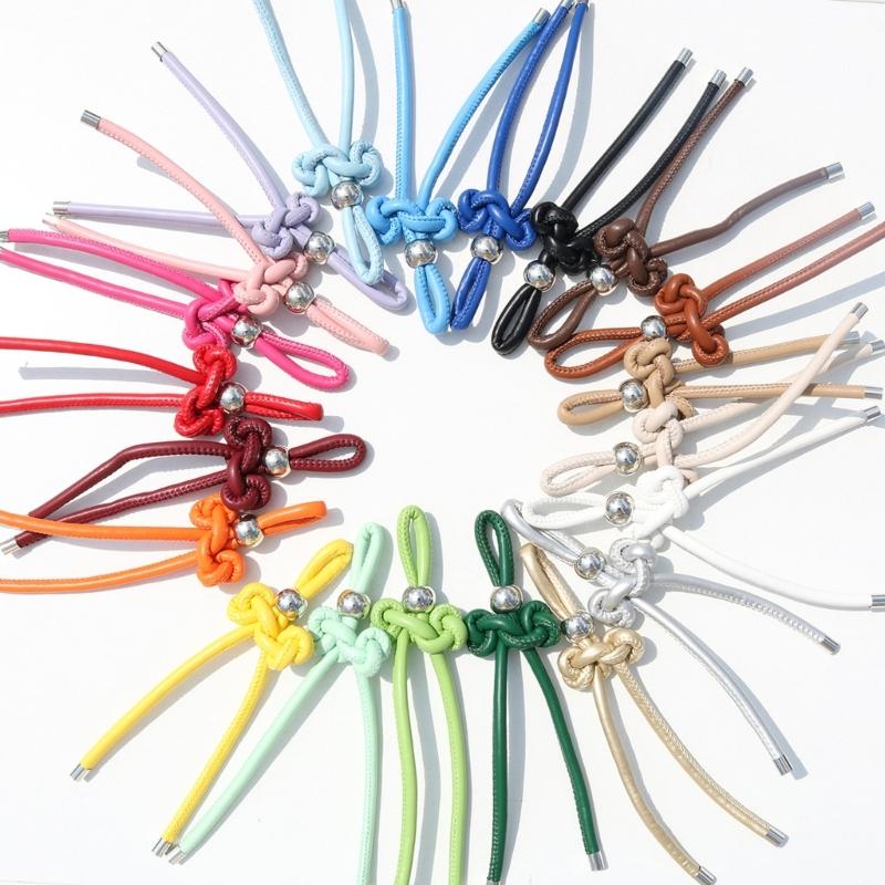 Personalized Wenchang Knot Keychain PU Leather Gift For Students Backpack Decoration And Daily Encouragement