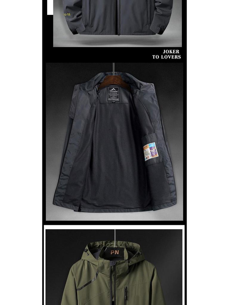 Nowa męska i damska kurtka wiatrówka na wiosnę/jesień do wspinaczki górskiej