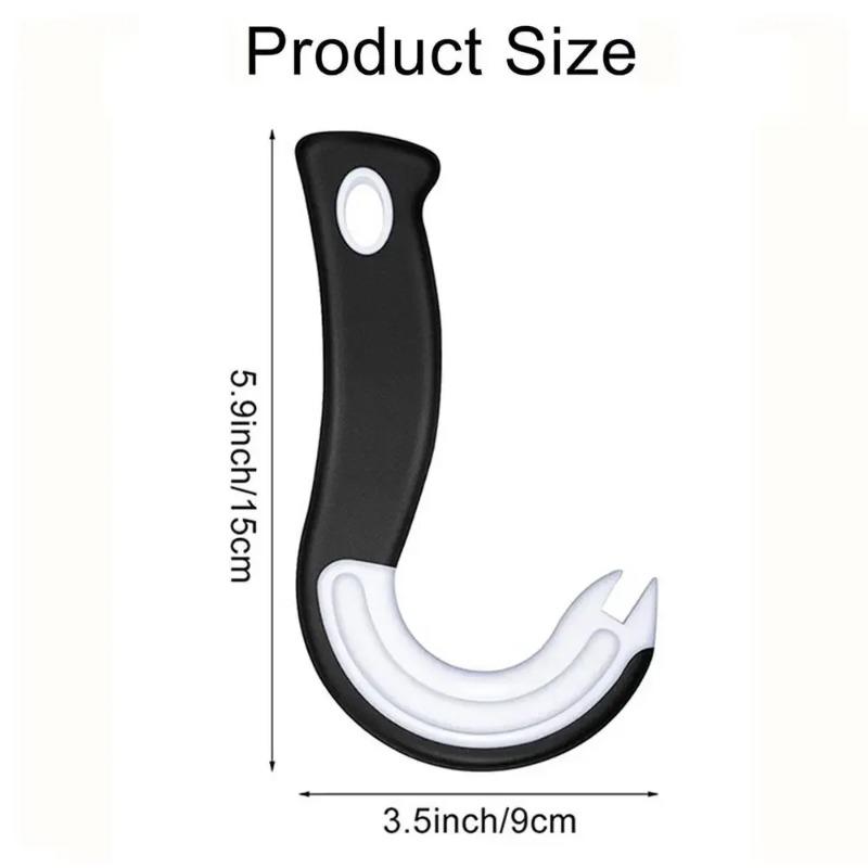 Portable Hook Can Opener Plastic Cola Pop-top Can Opener Tool Kitchen Gadget Labor-saving Multifunctional Screwdriver