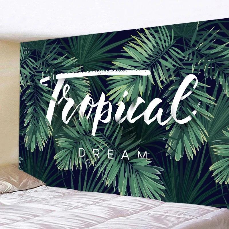 Home Wall Decoration Tapestry Natural Landscape Garden Background Office Living Room Tapestry