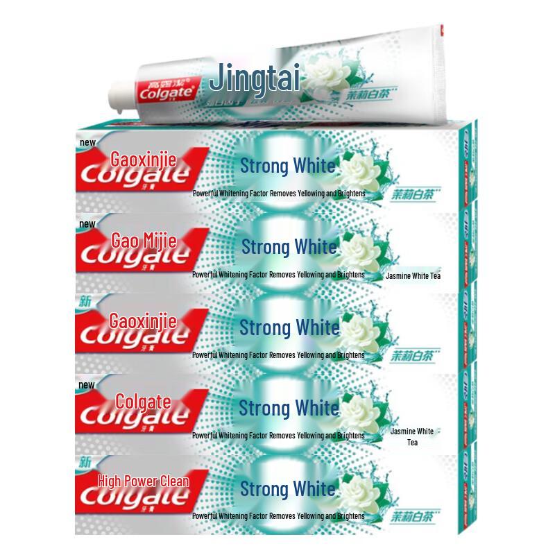 Colgate Whitening Toothpaste Jasmine White Tea Flavor