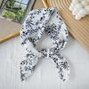 Thin Cotton and Linen Small Square Scarf Fresh and Breathable Women's Soft Literary and Decorative Small Silk Scarf Summer Scarf Women's Versatile 