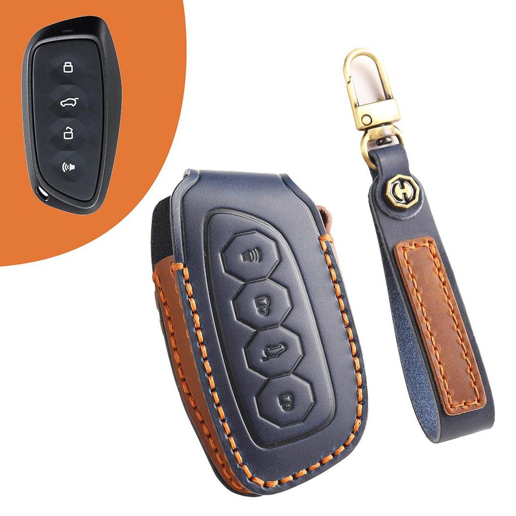 Suitable for Haver DARGO Handmade Cowhide High-End Car Key Cover