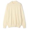 Aoki Washable Knit Long Available In a Variety of Colors and Men's Sweater, Sleeve, Lightweight, Patterns, Off-White (4WLWNH1A)