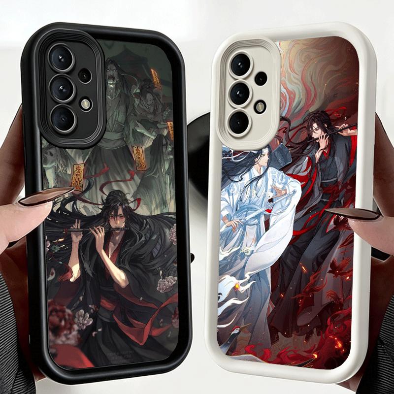Phone Case for Samsung Galaxy A17 A16 A15 A14 A13 Mo Dao Zu Shi Anime A56 A36 A26 A55 A35 A25 A54 A34 A24 A53 A33 A23 A07 A06