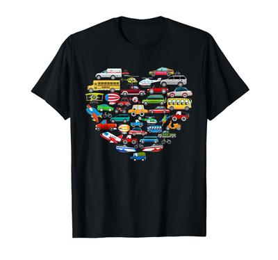 Cars, Buses, Planes, Emergency Vehicles, Helicopters T-shirt