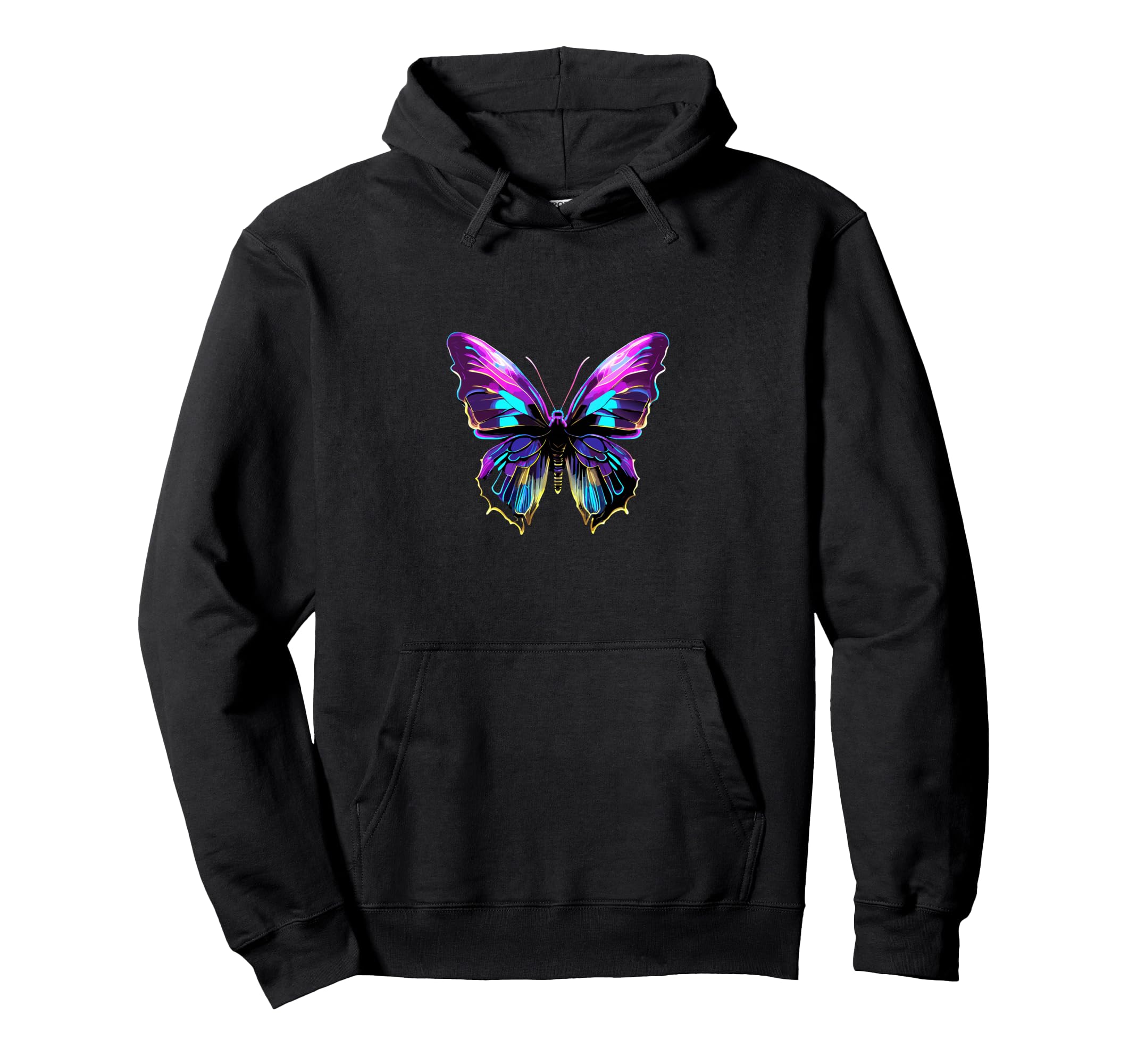 

Butterfly V4 Electric Design Vivid Hoodie чёрный