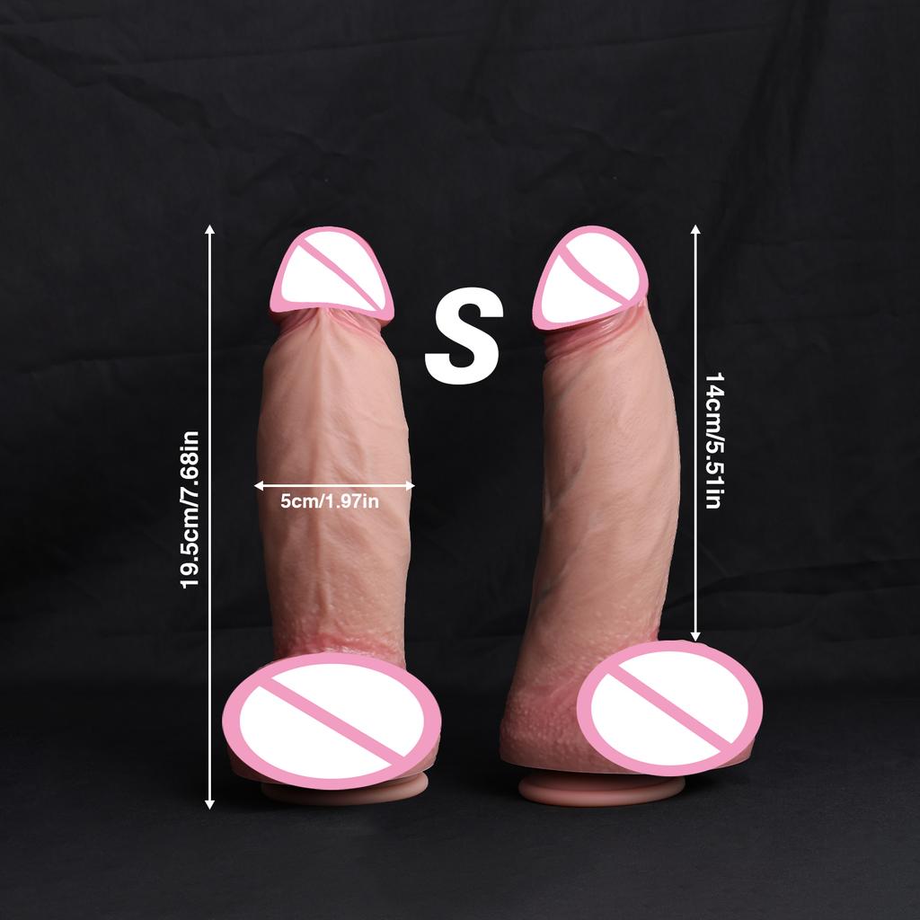 Huge Thick Dildo Big Dick Sex Toy for Women Soft Silicone Anal Big Penis With Super Suction Cup Female Masturbation Sex Products