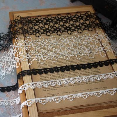 Hohl-Polyester-Spitzenbesatz für DIY-Kleidung & Haarschmuck